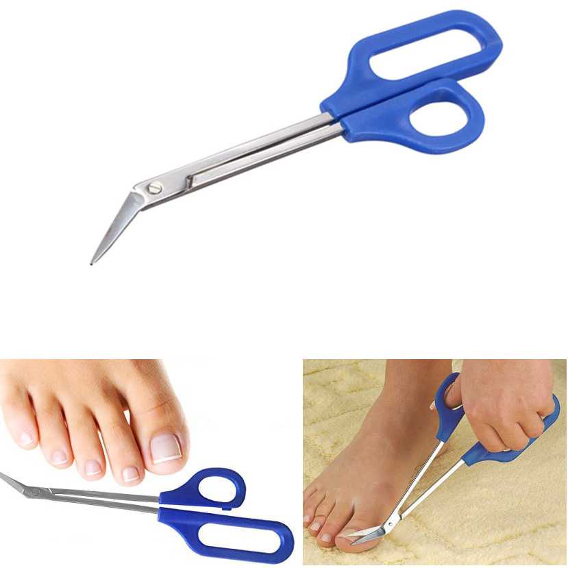 Gunting Kuku Jempol Kaki Anti Cantengan Gunting Pemotong Kuku Jempol Kaki Toe Nail Clipper Edge Cutter Gunting Kuku Jempol Kaki Miring Stainless