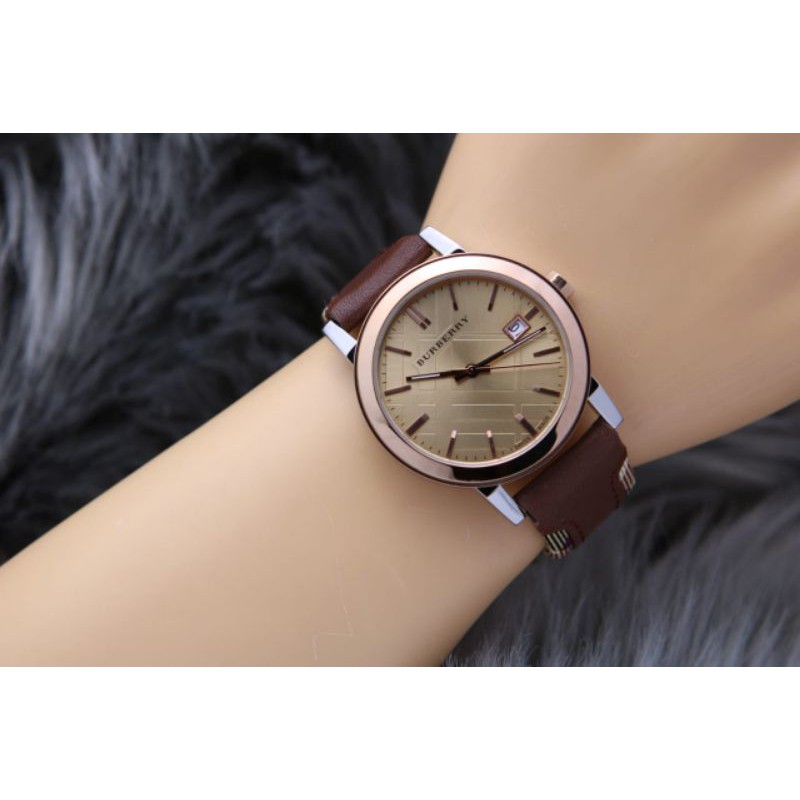 jam tangan terbaru burberry super stainless. tidak luntur. 3.9cm @240rb leather