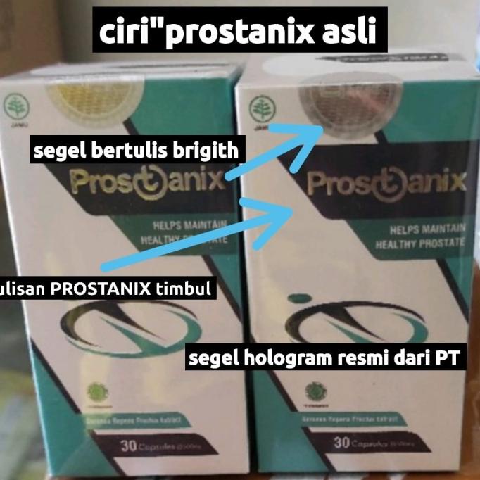 Prostanix Asli Original Obat Prostat Aman Bpom Resmi