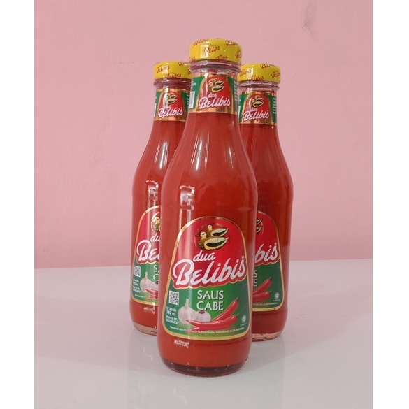 

saus sambal dua belibis botol kaca 340ml