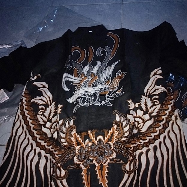 Bswart Batik Hrb026 Kenongo Hem Pendek Padi Pekalongan M L Xl Batik Pria Murah Modern Grosir