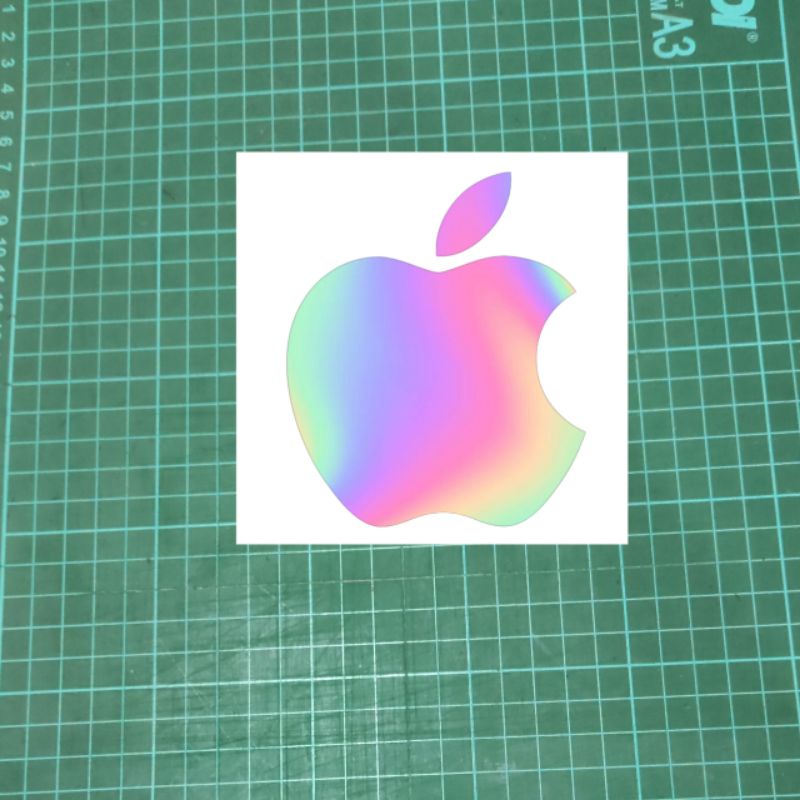 STICKER APPLE IPHONE CUTTING