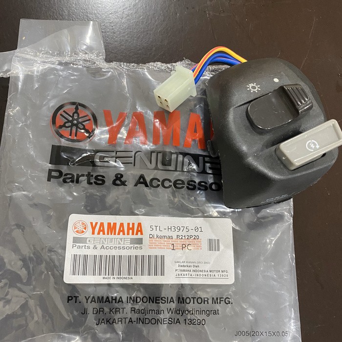 Saklar Tombol Kanan Lampu Stater Switch On Off Mio Old Lama Jup MX 5TL