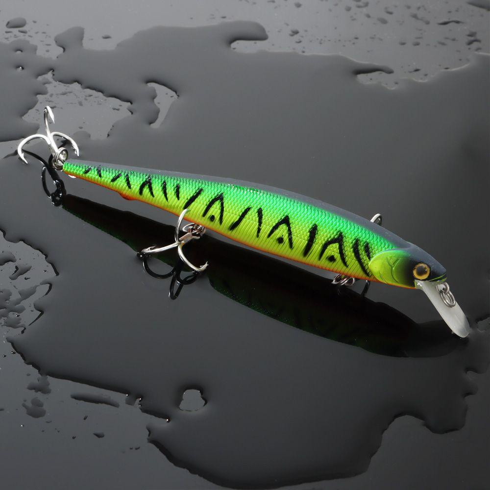 Top 140mm 16g Memancing Umpan Air Laut Mengambang Wobbler Panjang Casting Lure
