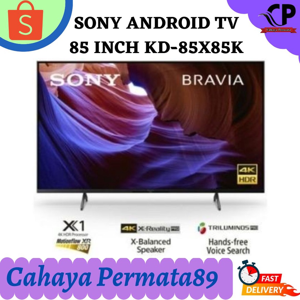 SONY BRAVIA KD-85X85K 85 Inch ANDROID TV UHD 4K DOLBY ATMOS VISION