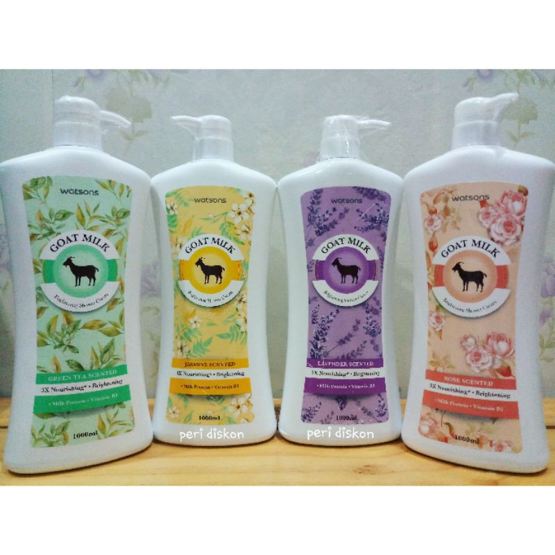Jual Watsons Body Wash 1000ml Goat Milk Indonesia