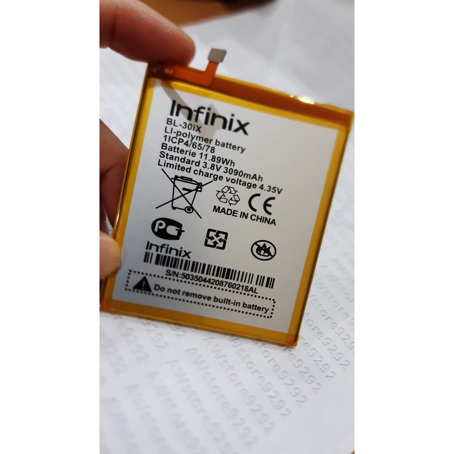 Battery Batre Baterai INFINIX ZERO 3 / X552 / INFINIX BL-30iX BL30iX BL 30iX