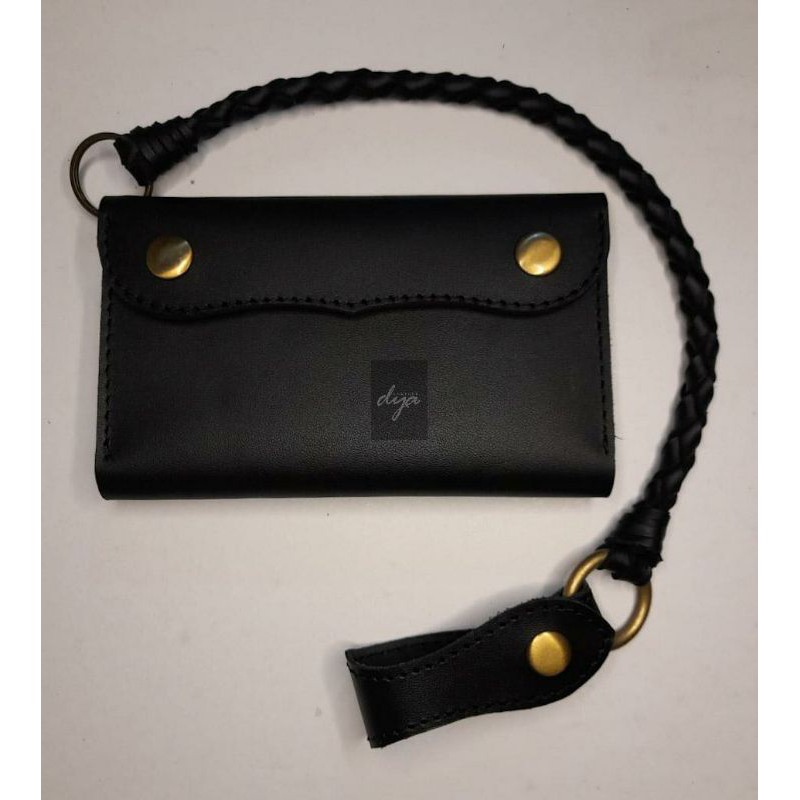 Dompet Kulit + Tali Anyam