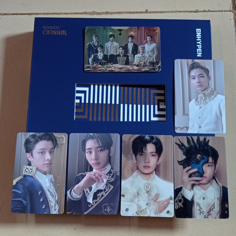 [READY] Album Carnival BDC Enhypen ver UP PC Lenti Jake Heesung Sunghoon Niki Benefit Aladin PC Holo