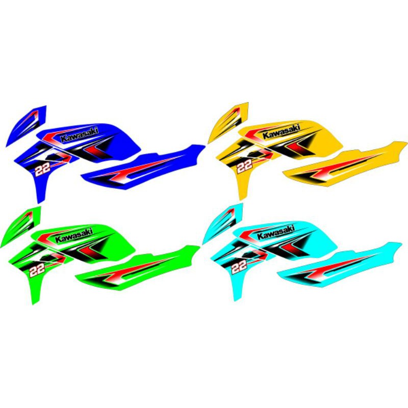 Striping ninja r custome striping ninja r variasi striping ninja