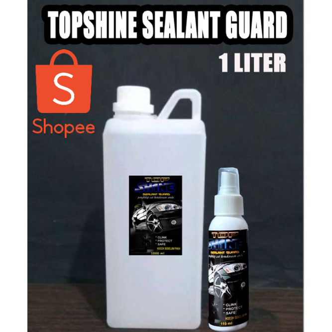 Topshine 1liter Pengkilap body motor&amp;mobil, pengkilap multifungsi, sealant guard