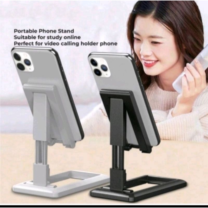 stand adjustable phone holder,dudukan hp