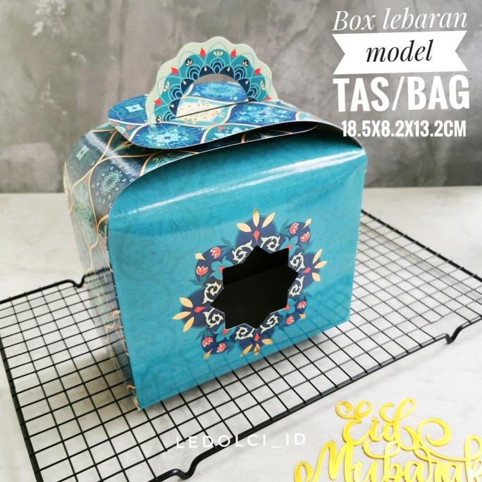 

BOX TOPLES COOKIES LEBARAN IDUL FITRI MODEL TAS/BAG ledolci92 Buru Order