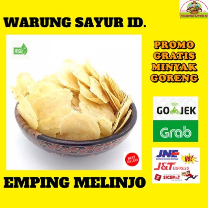 

EMPING MELINJO 100 GRAM