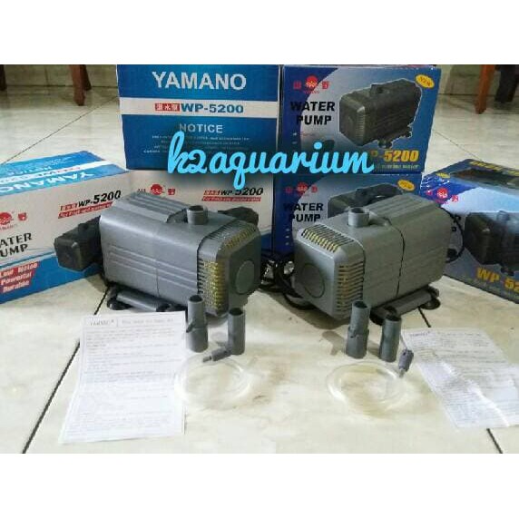 Pompa air yamano wp 5200 kolam / yamano 5200 hidroponik