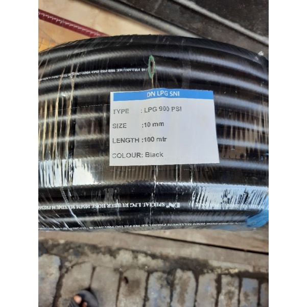 SELANG GAS LPG HIGH PRESSURE - SELANG KOMPOR GAS LPG 900 PSI DN ORIGINAL