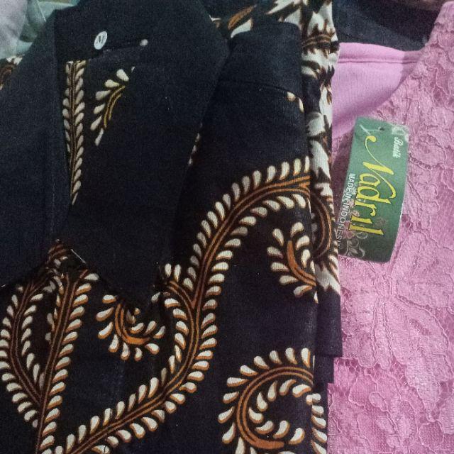 Maura Couple - Sania Ruffle Batik Couple Ori Ndoro Jowi Dnt Garansi Termurah Shopee - Kebaya Couple