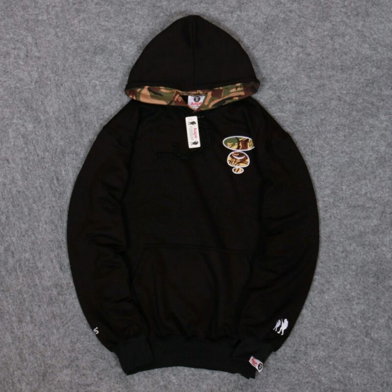 Hoodie Bape Logo Emboardir | Jaket Bape | Sweater Bape