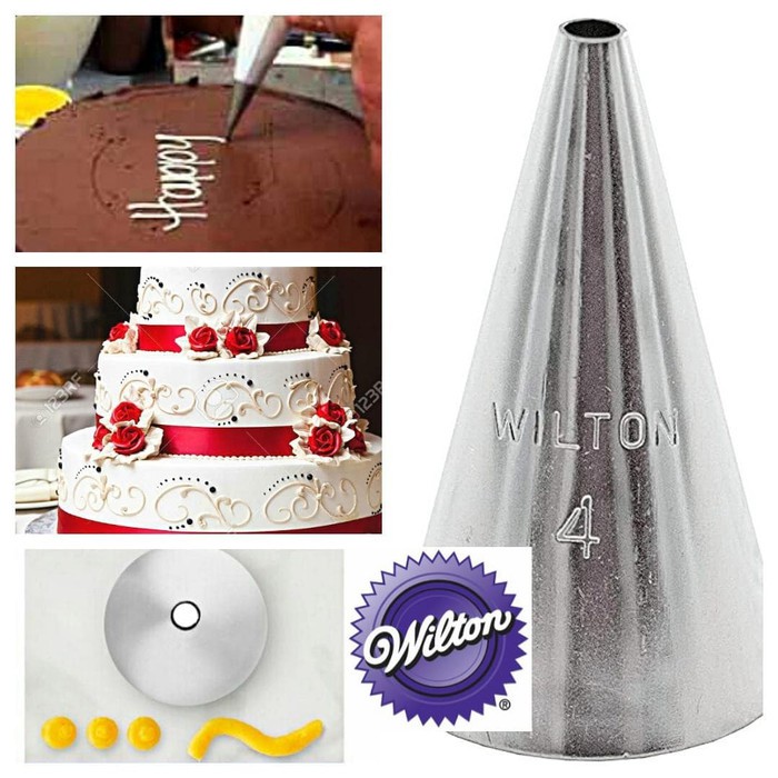 spuit wilton ori no 4 spuit wilton original polos dekorasi kue wedding