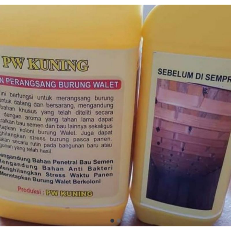 Parfum Walet PW kuning