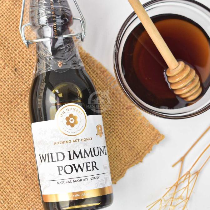 

Oh Honey Wild Immune Power Natural Mahony Honey 365 Gr