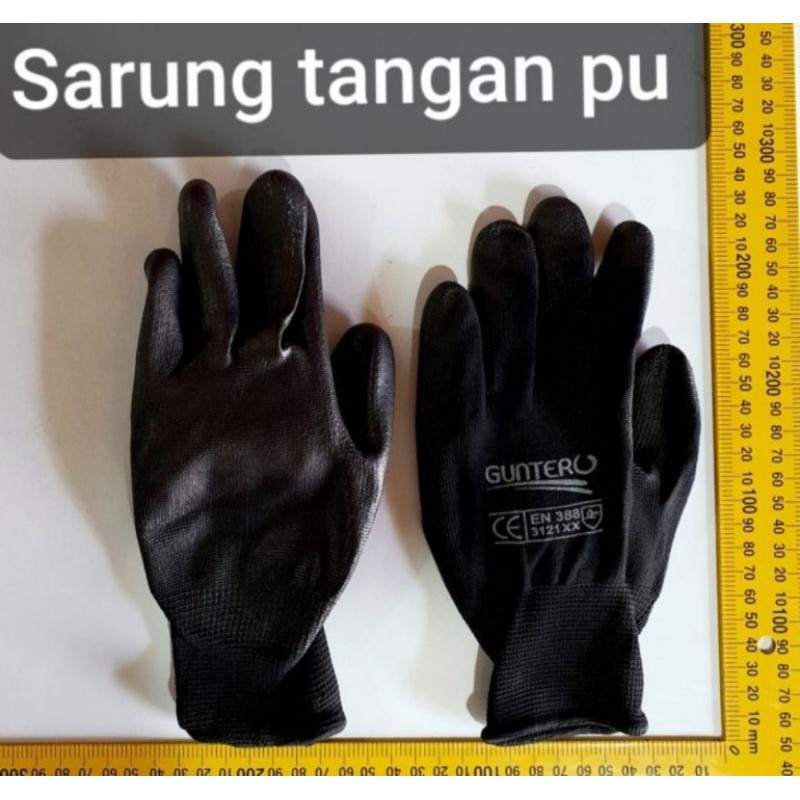 SAFETY GLOVES Sarung tangan Safety PU - Safety Working Hand Gloves