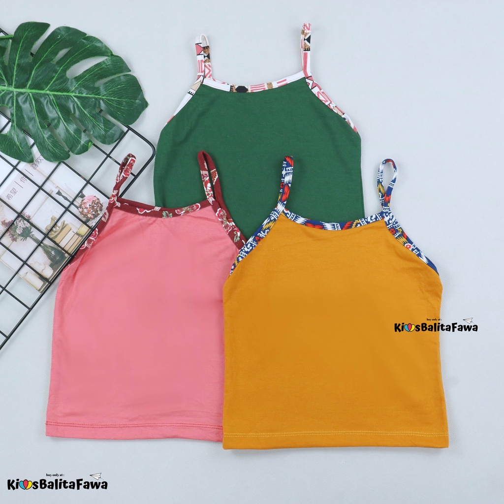 Lova Tanktop uk 1-6 Tahun / Baju Pakaian Anak Perempuan Murah Atasan Kensi Balita Cewek Harian Adem