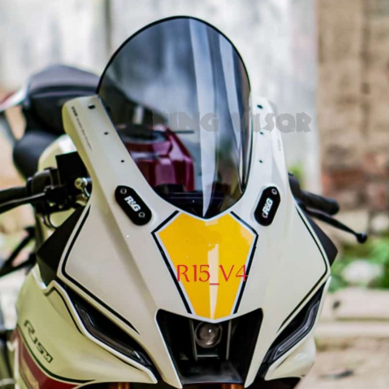 VISOR R15 V4 FULL JENONG WINDSHILED R15 V4 FULL JENONG PLUS LIST KARET