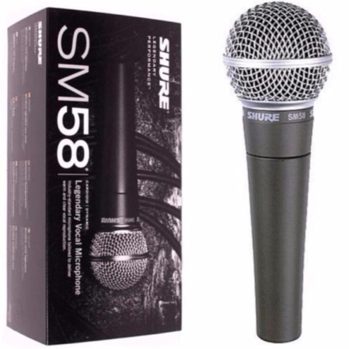 SHURE SM-58 MIC/MIK/MICROPHONE/MIKROFON KABEL SM58 Termurah