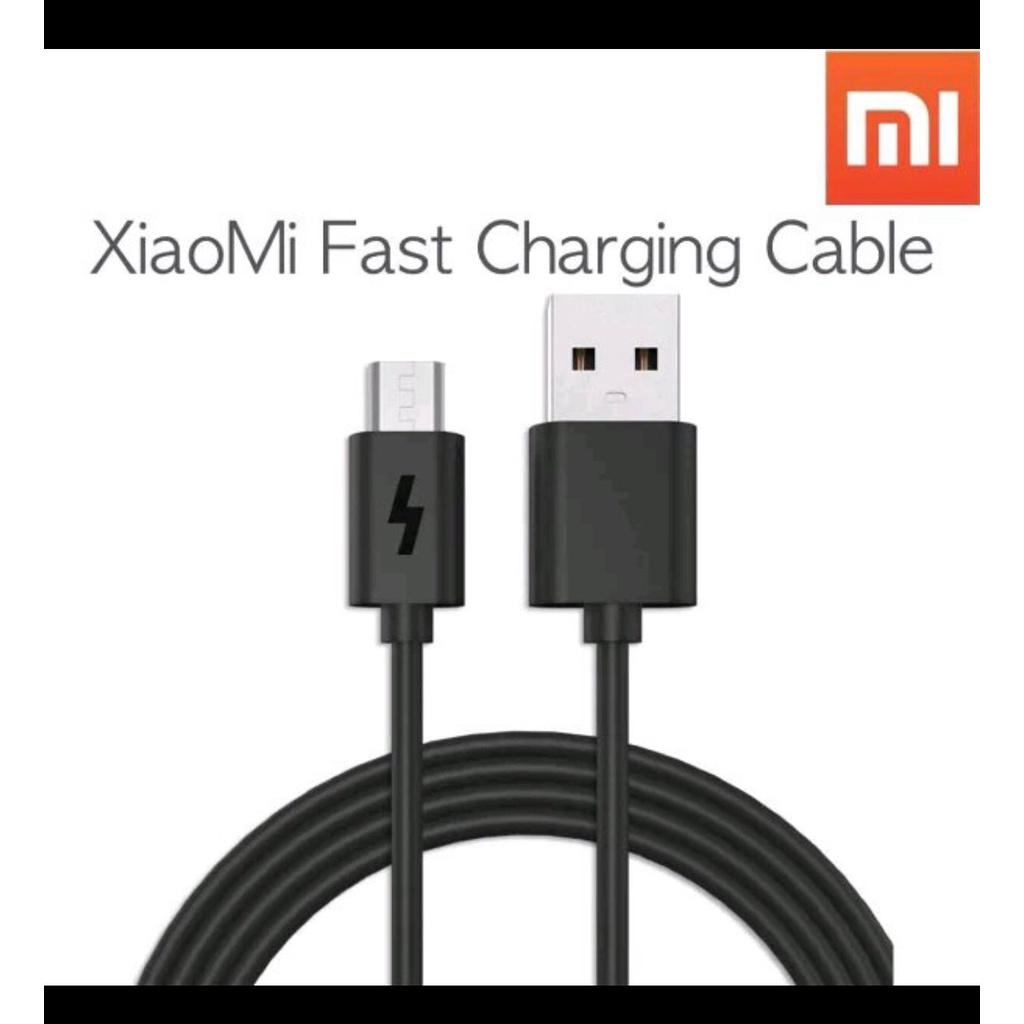 KABEL DATA XIAOMI ORIGINAL FAST CHARGING - ORIGINAL MI - BC