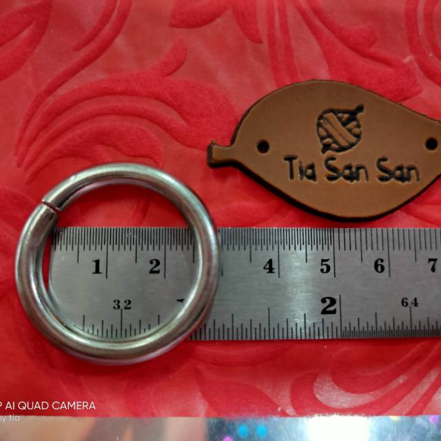 RING BULAT BESI 2.5CM TEBAL