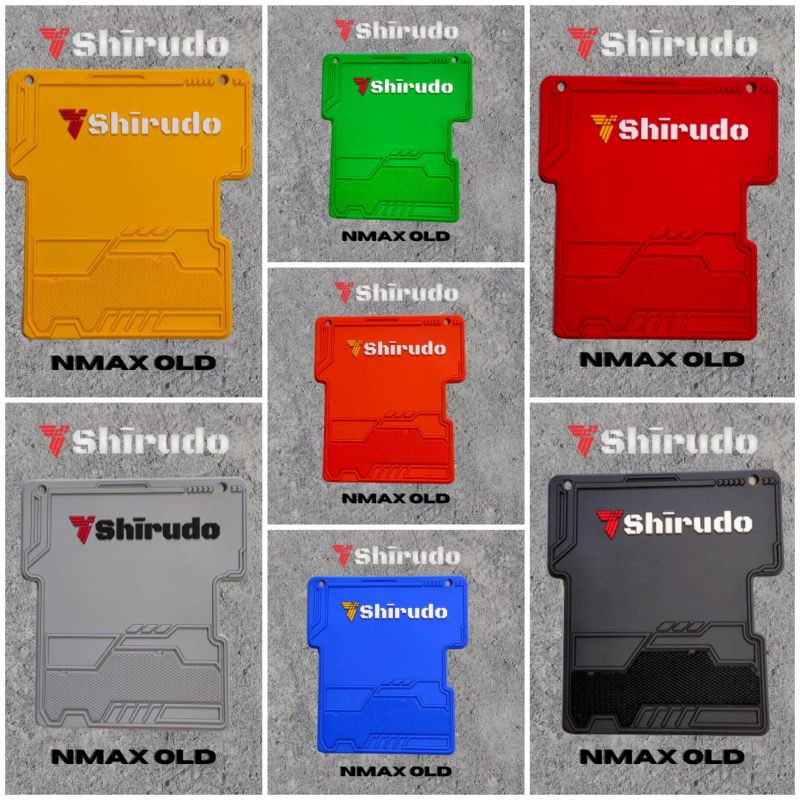 mudflap nmax new - mudflap nmax old - karet lumpur nmax new dan nmax old SHIRUDO