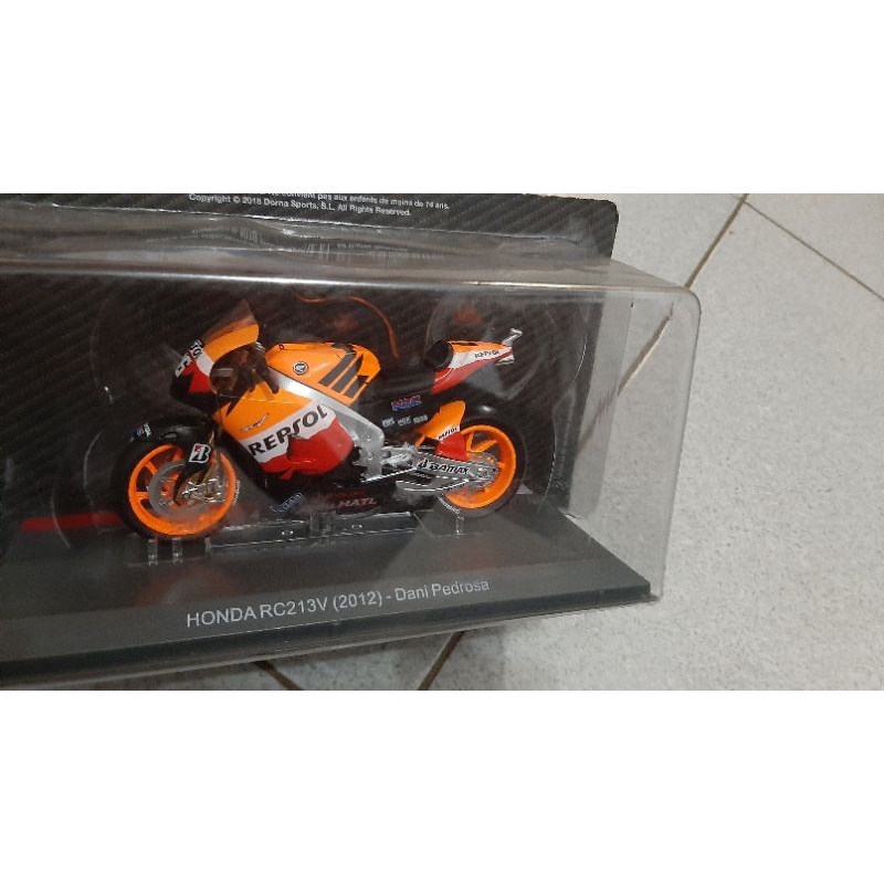 Diecast motogp Dani Pedrosa 2012