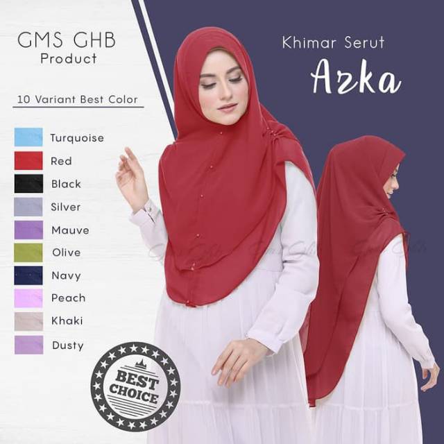 Khimar Serut Azka