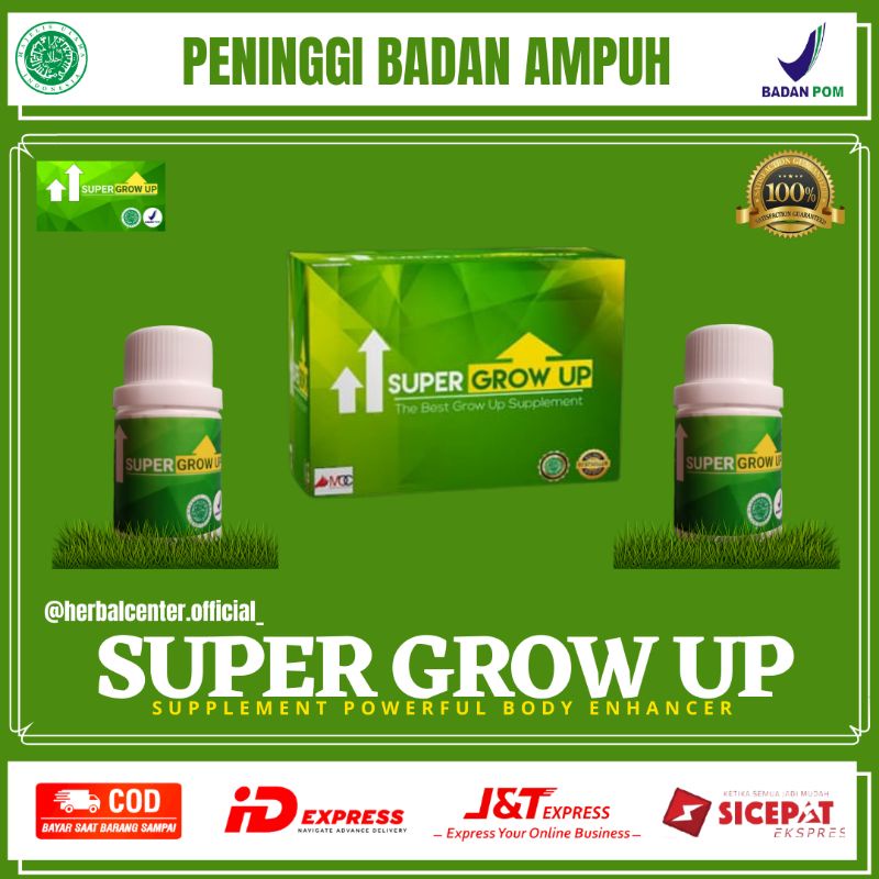 

SUPER GROW UP - PENINGGI BADAN ORI SuperGrowUp Original Susu