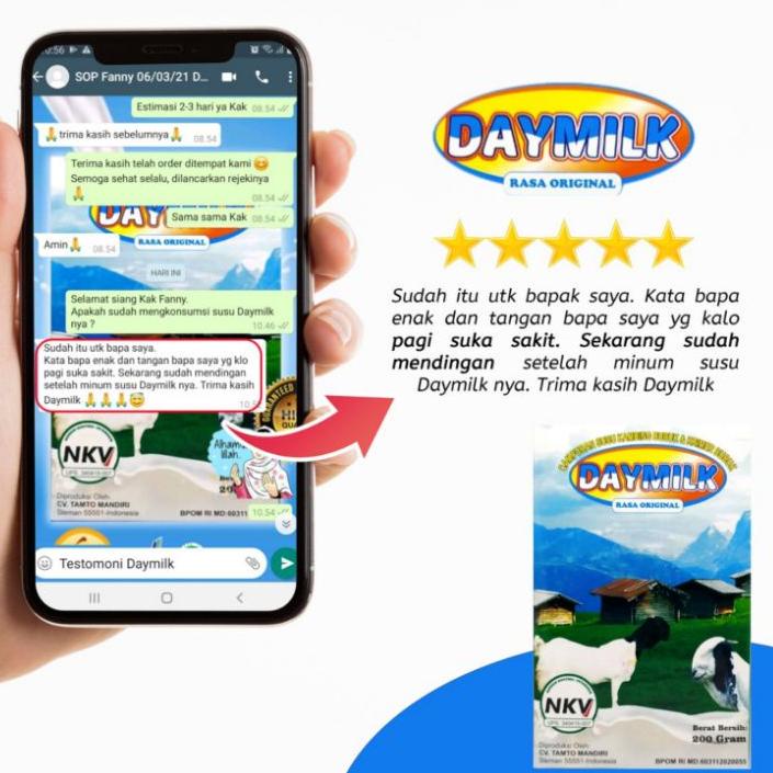 

Recomend Susu Kambing Etawa DAYMILK Terapi Asma Gerd Asam Lambung Nyeri Sendi