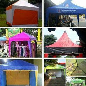 Tenda Cafe 1,5X2 / Tenda Jualan / Tenda Piramid