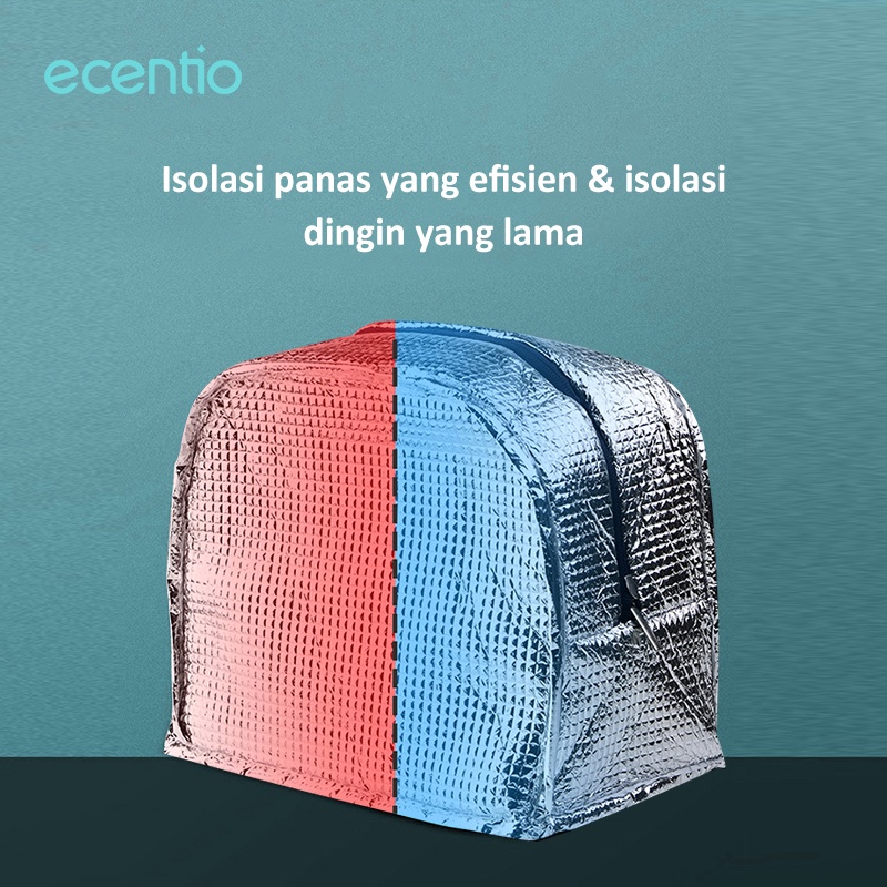 ecentio tas bekal lunch bag tas bekal makanan Oxford cloth Tas piknik tas makan siang totebag