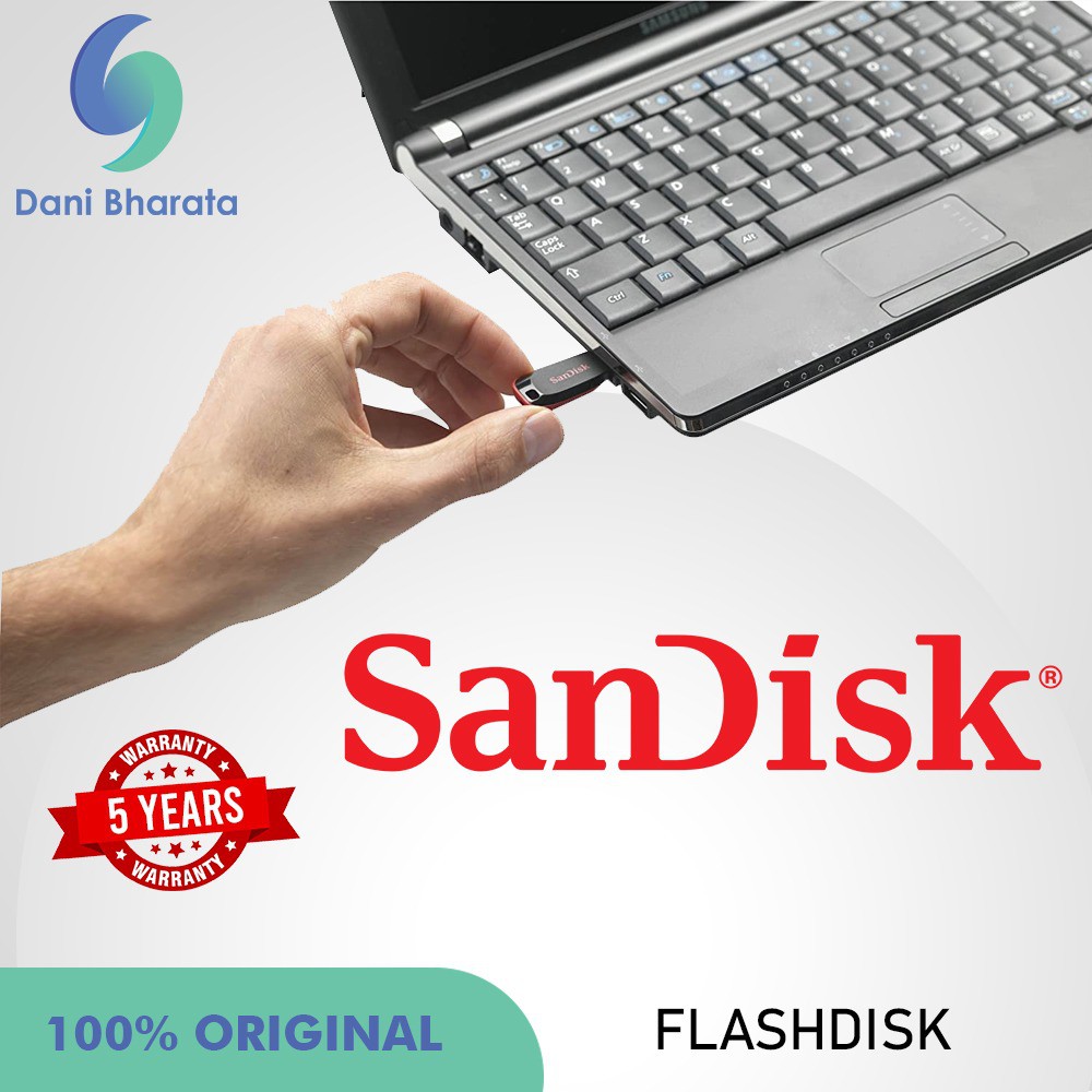 [100% 𝐎𝐑𝚰𝐆𝚰𝐍𝐀𝐋] Flashdisk SanDisk Cruzer Blade CZ50 USB Flash Drive 64GB USB Flashdrive flashdisk