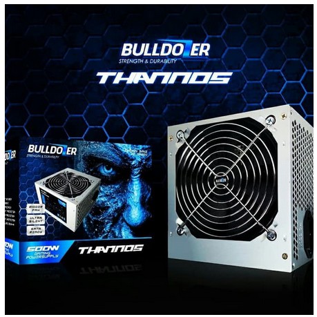 ITSTORE POWER SUPPLY BULLDOZER 500W PSU 500 Watt Fan 12cm