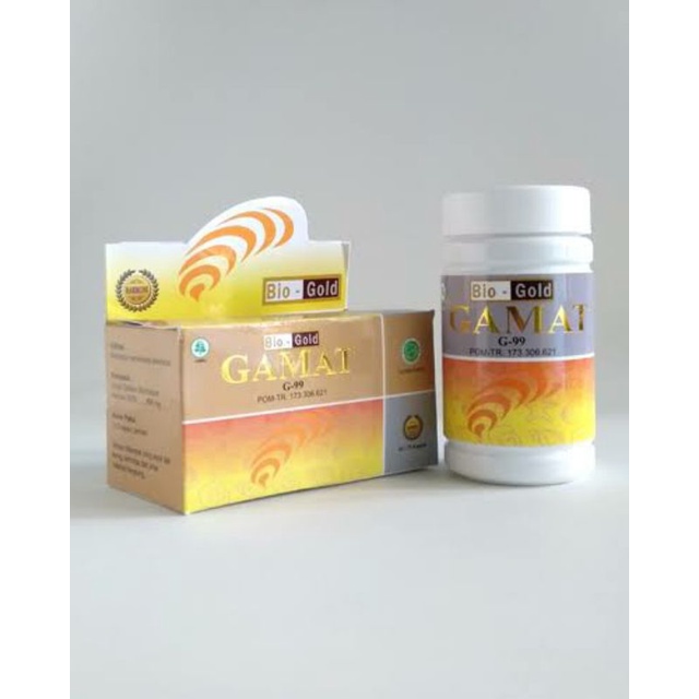 Kapsul gold gamat ( Bio-gold ) isi 75 Asli Original POM