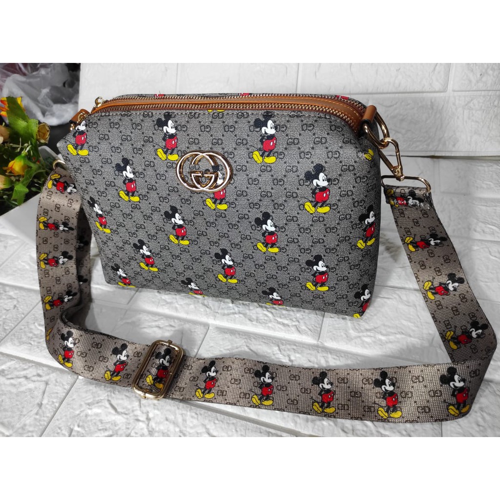 TAS SELEMPANG GC MARIO MICKEY / TAS FASHION WANITA