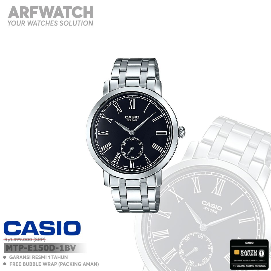 Casio General MTP-E150D-1BV / -2BV / -7BV Original