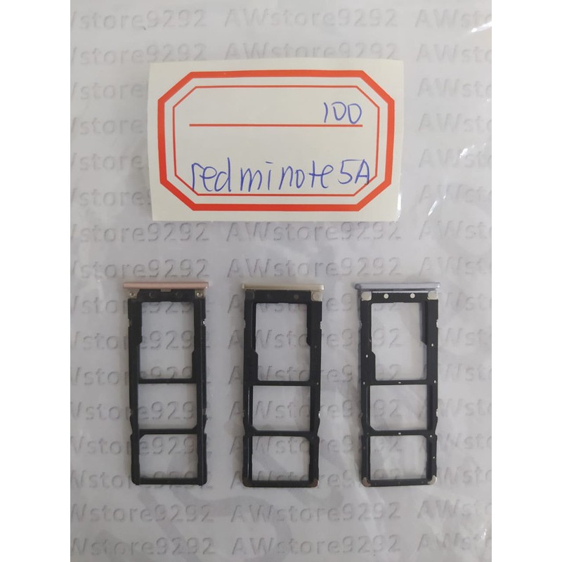 Slot Tempat Dudukan Kartu Simcard Sim card Lock Simtray Sim Tray Xiaomi Redmi Note 5A