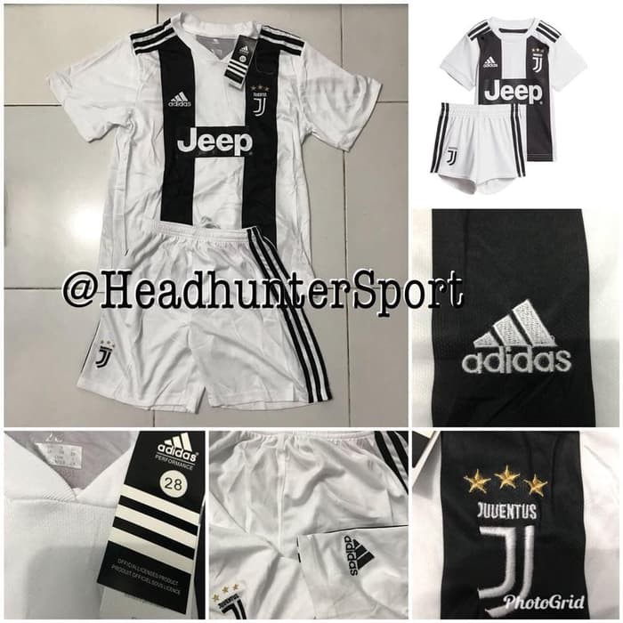 JERSEY ANAK JUVENTUS HOME KIDS 2019 GRADE ORI BAJU BOLA ANAK Kualitas Orignal & Terbaik