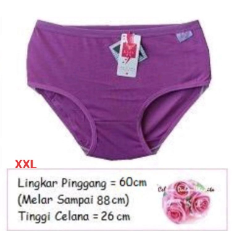 6PCS CELANA DALAM WANITA IMPORT MURAH BERKUALITAS/CD ESSE LYCRA