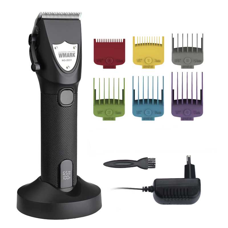 WMARK NG-2031 Alat Cukur Rambut Jenggot Hair Clipper LCD Full Metal