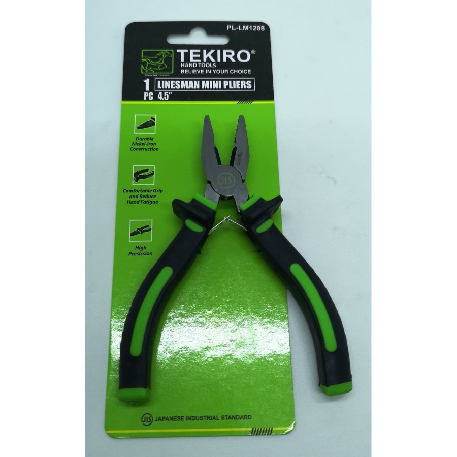 TEKIRO MINI Tang Kombinasi 4.5 INCH combination combinasi pliers