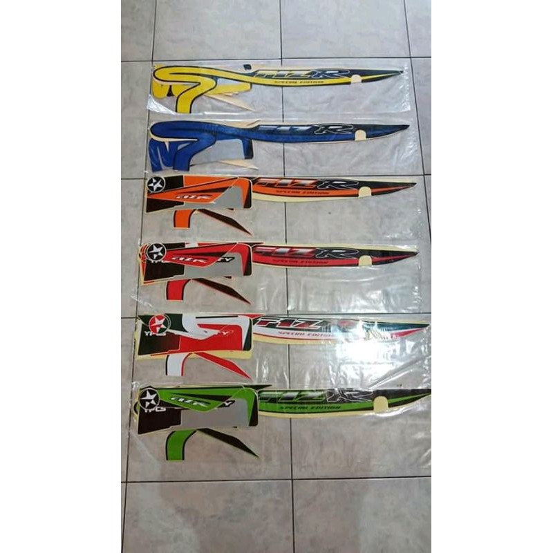 STICKER / STRIPING AKSESORIS LIS BODY SEPEDA MOTOR fizr f1zr fiz r f1z r CALTEX