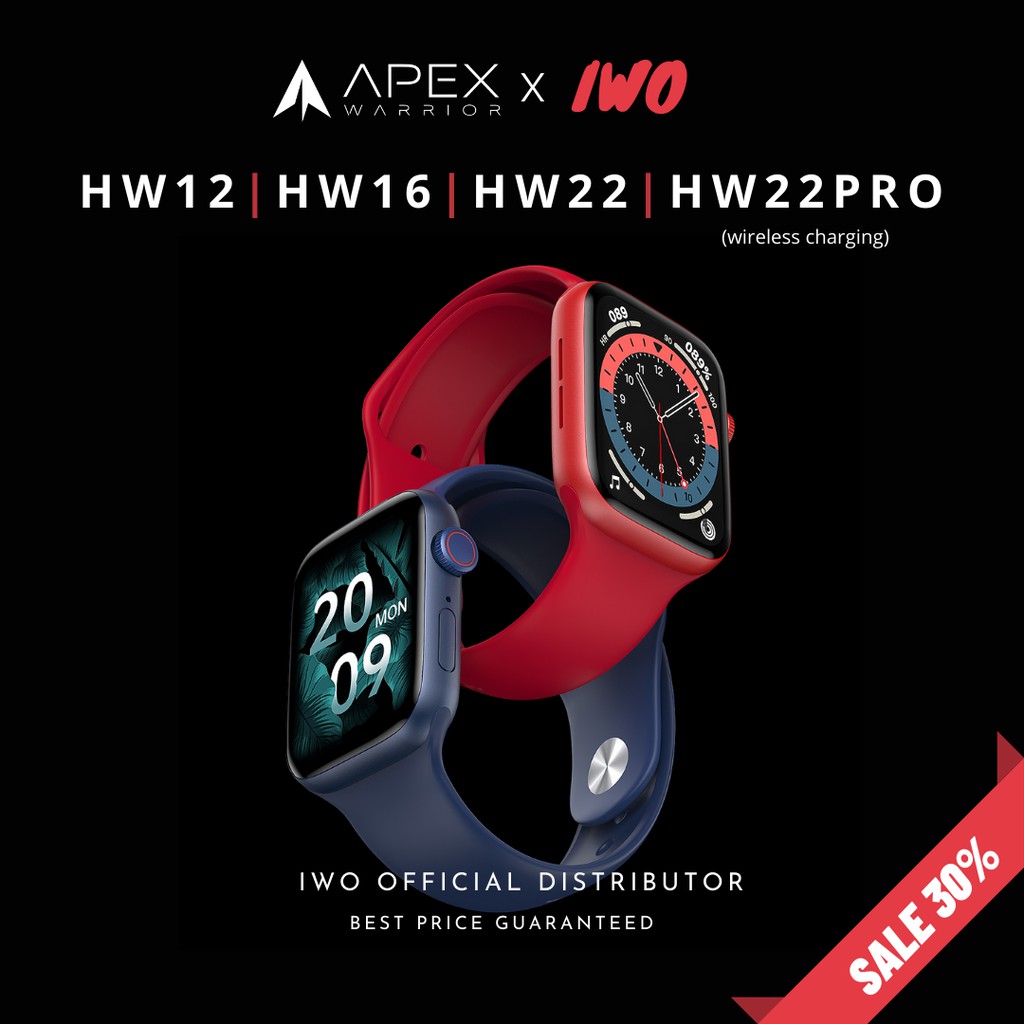 IWO HW12 | HW16 | HW22 | HW22 PRO SERIES 6 Smartwatch